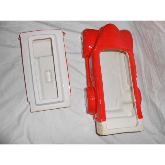 Super Cute Collectible Cheryl's Cookies Red Old Farm Truck & Produce Cookie Jar! - Picture 7 of 9